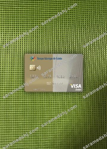 Guinea Banque Islmaique de Guinée visa debit card photolook front